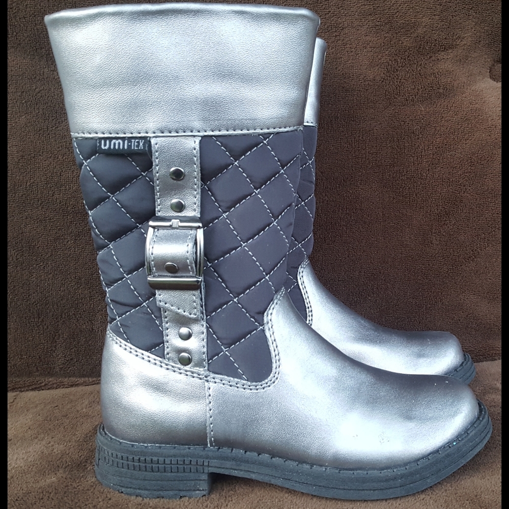 Umi Waterproof Quilted/ Leather Boots